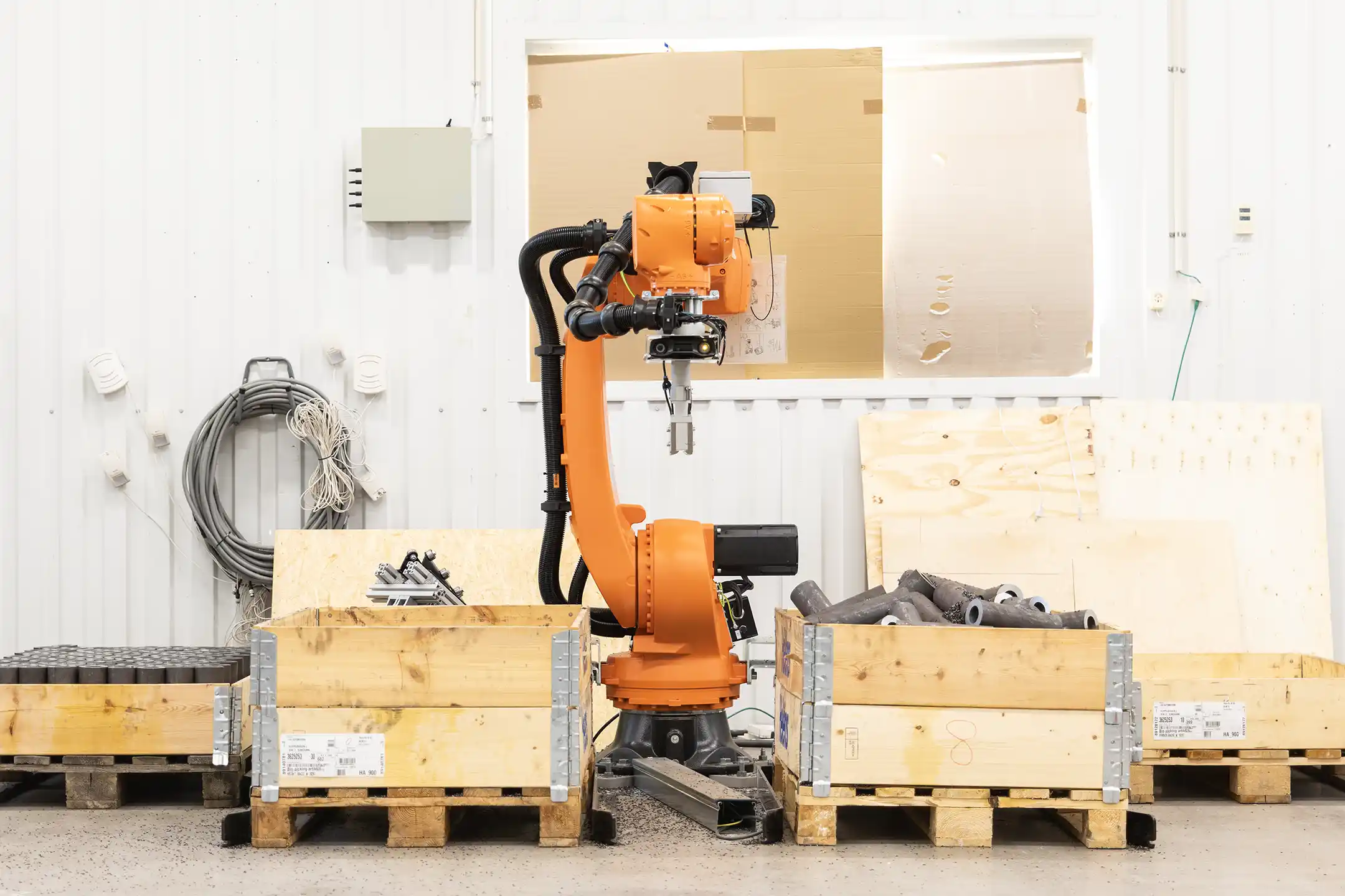 Robotcell till Heléns rör med visionsystem